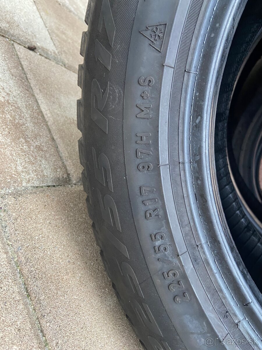 225/55 r17 Pirelli Sottozero 3 RFT dojazdove - 9