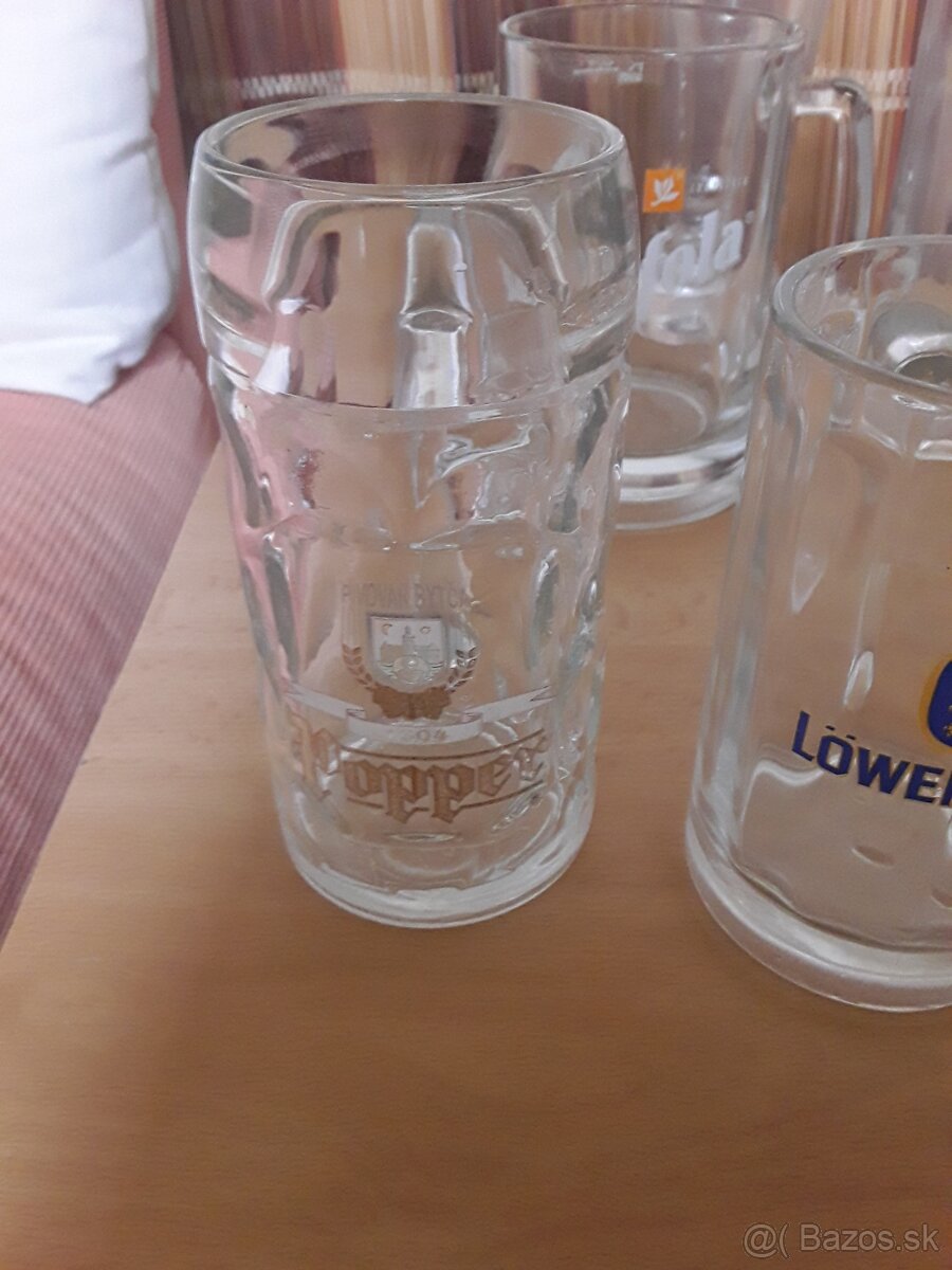 Rozne vec pivove pohare,i,klucenky, - 9