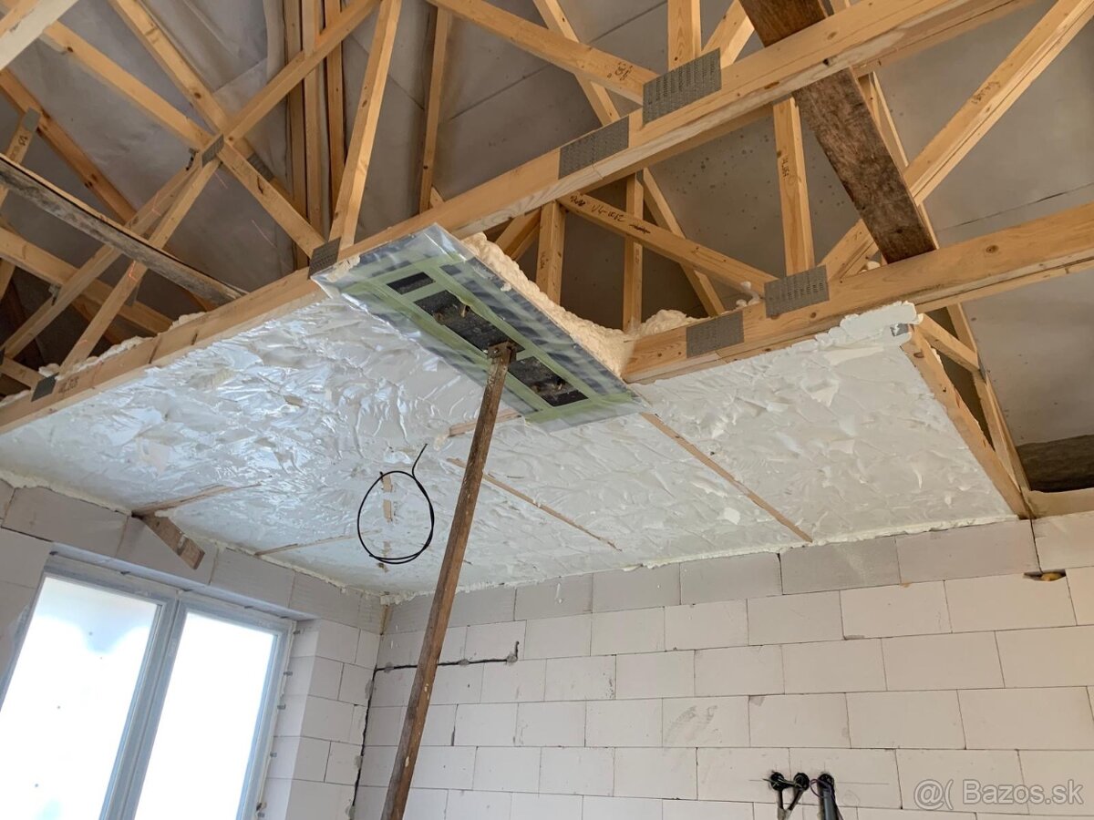 Striekaná penová izolácia - 9