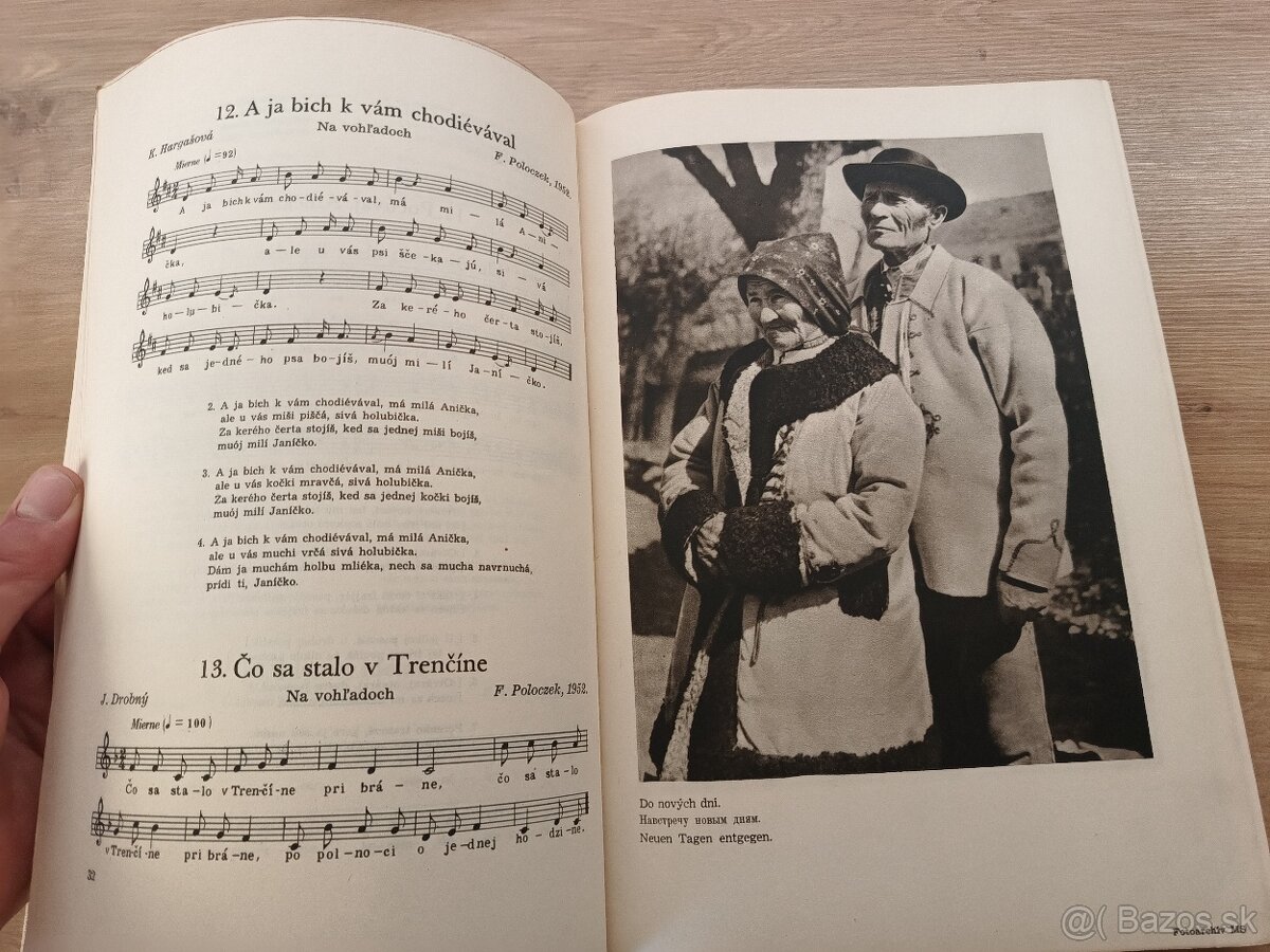 Slovenské ľudové piesne 2. , 1952 - 9