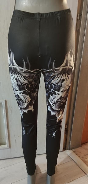 Emo punk legíny S - 9