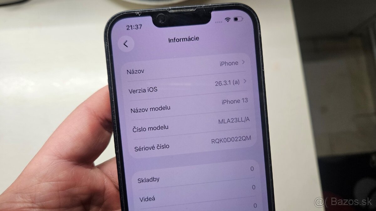 Apple iPhone 13 tmavý 128GB - aj vymením - 9