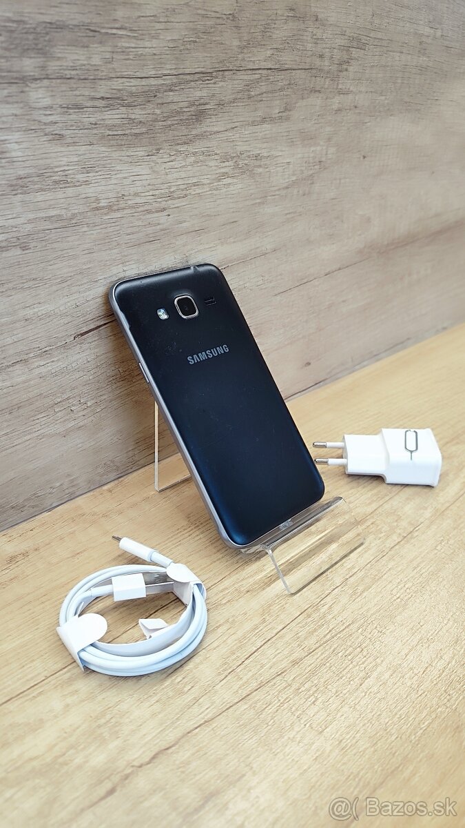 Samsung Galaxy J3 black – super stav - 9