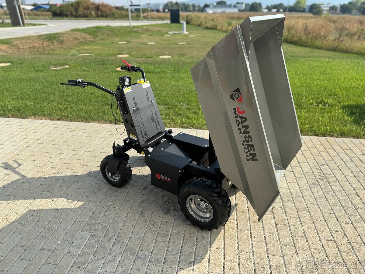 Elektrický minidumper JANSEN MSK-500 - 9