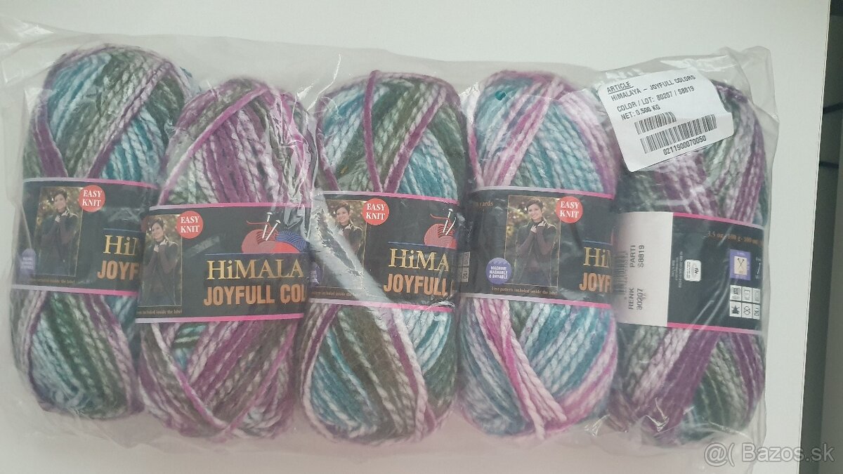 Vlna na pletenie, háčkovanie Himalaya - 9