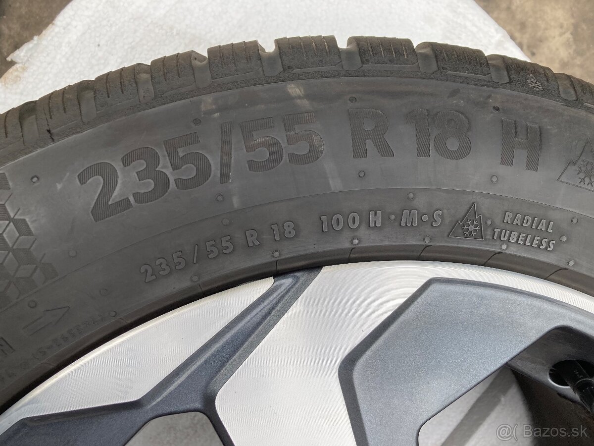 Predám originálne zimné kolesá Nissan Qashqai J12 (R18) - 9