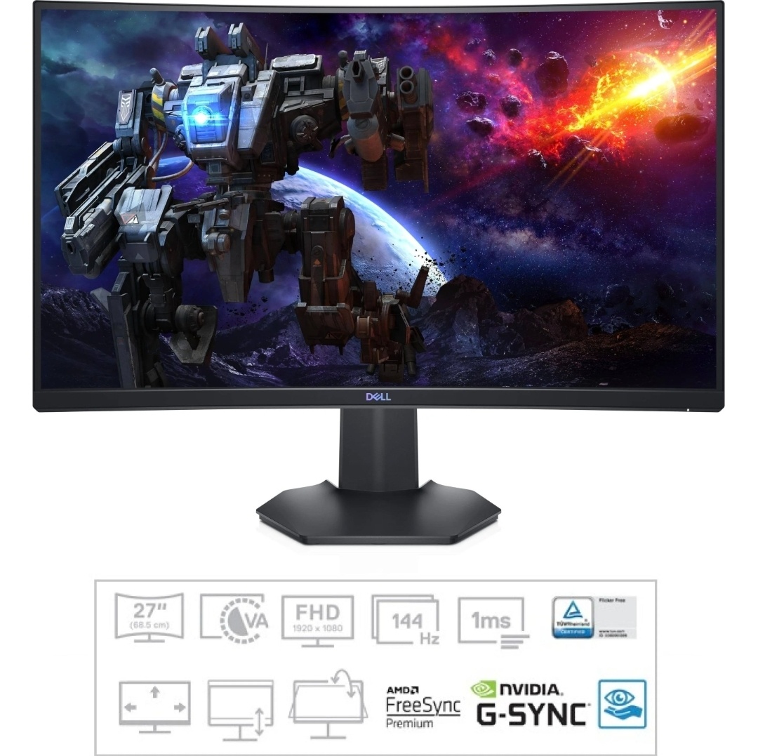 🟢DELL herný monitor 144hz🟢 - 9