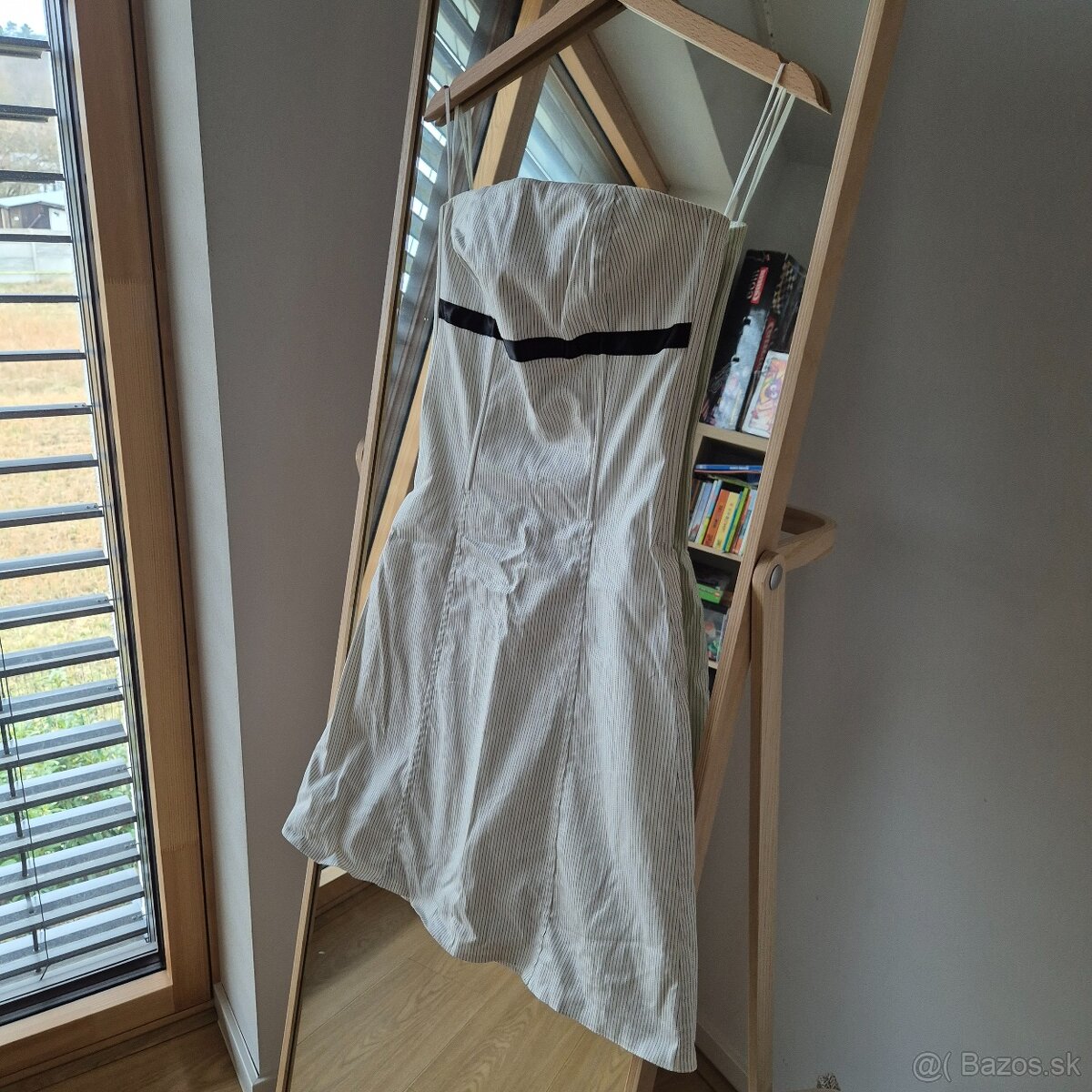 Chantall šaty s jemným pasikom - 9