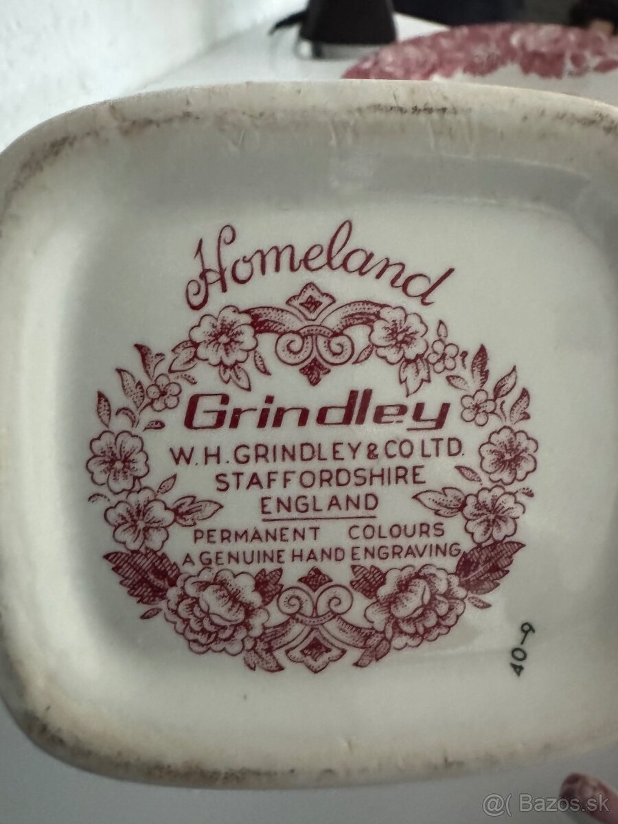 Starožitný Anglický porcelán - 9