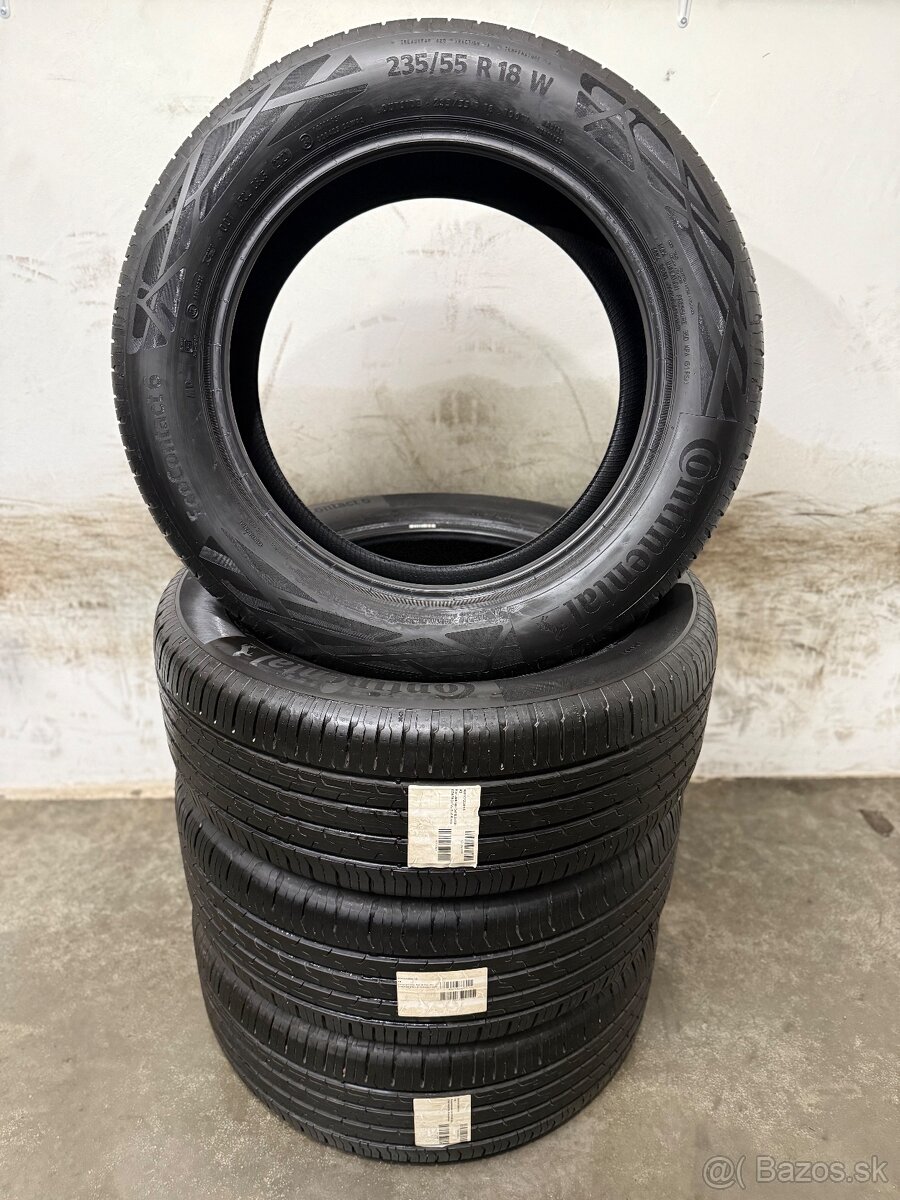 Nepoužité letné pneumatiky 235/55/18 Continental EcoContact - 9