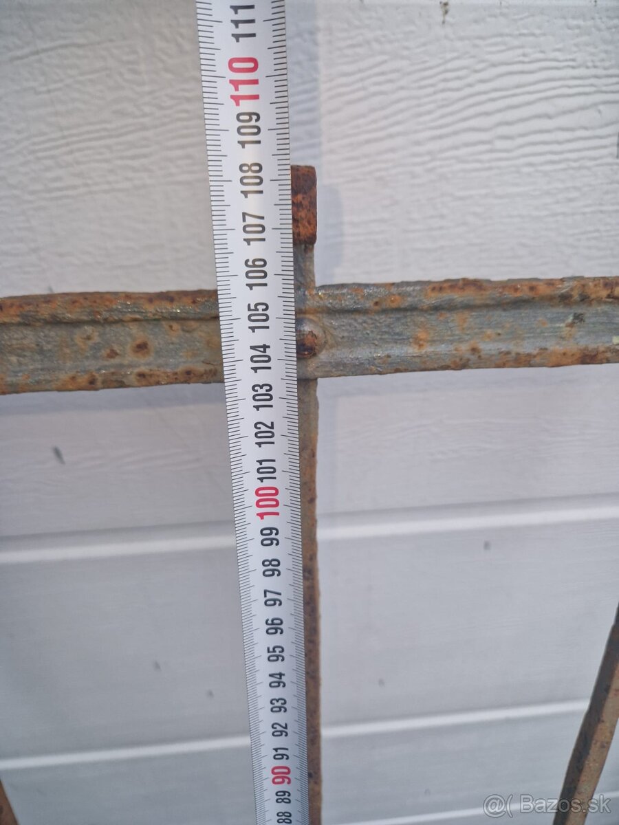 Staré kované okenné mreže (2 ks) - 9