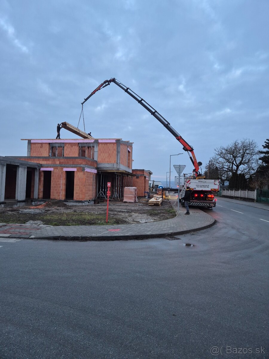 Auto doprava z hydraulickou rukov - 9