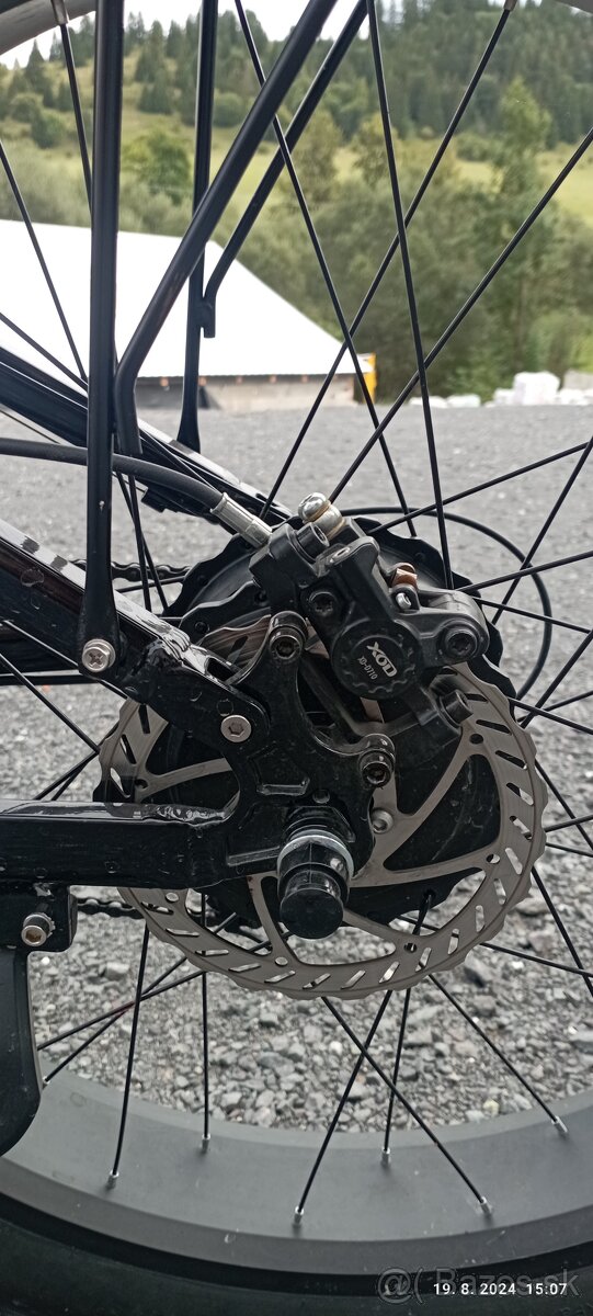 Elektrický celoodpružený bicykel JINGHMA R 5 - 9