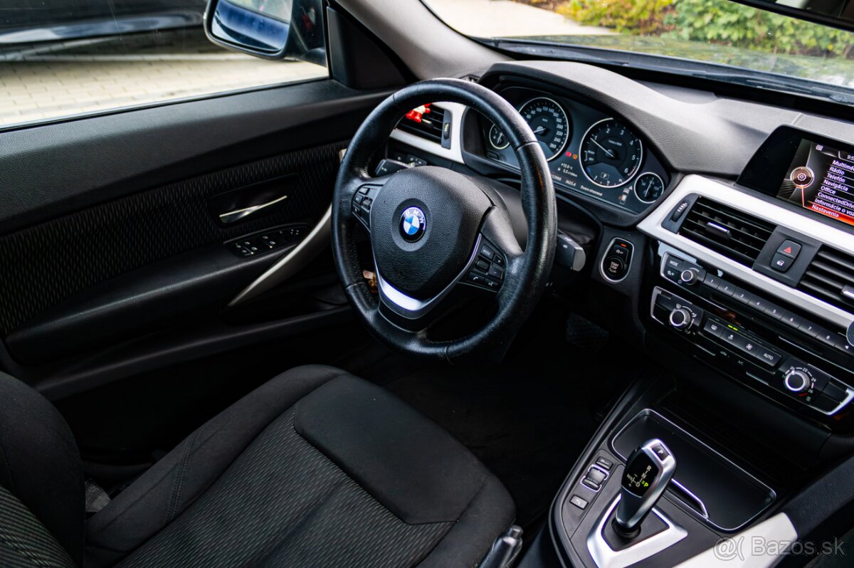 BMW Rad 3 318d GT 100kW / TOP STAV / Sezónne prezutie / - 9