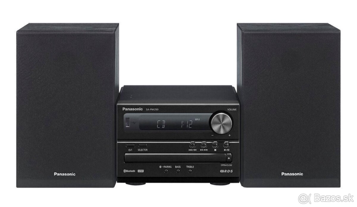 Mikrosystém Panasonic PM250 s DO pre CD aj USB - 9
