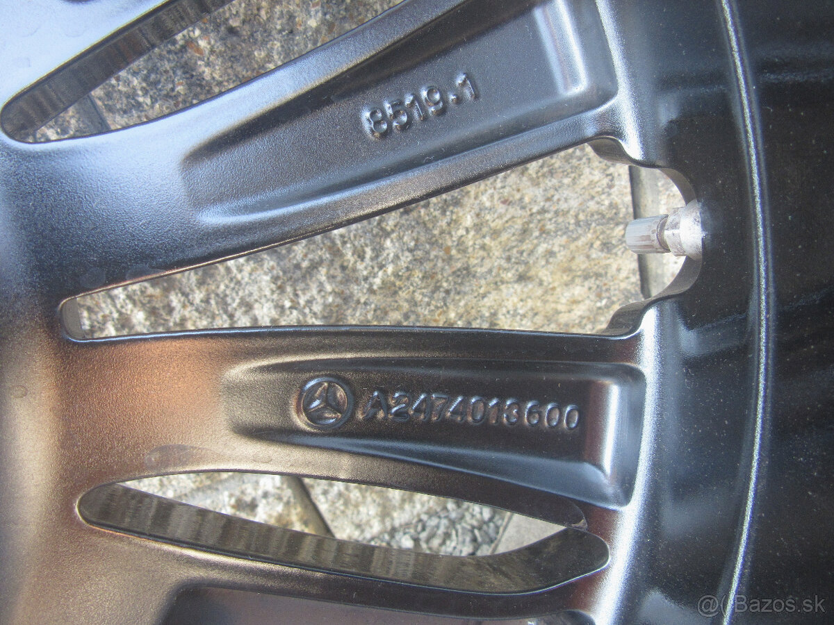 Kolesá letné MERCEDES GLA rozteč 5x112 235/50R19 A2474013600 - 9