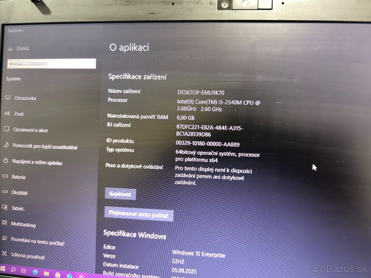 HP EliteBook 8470p i5 - 9