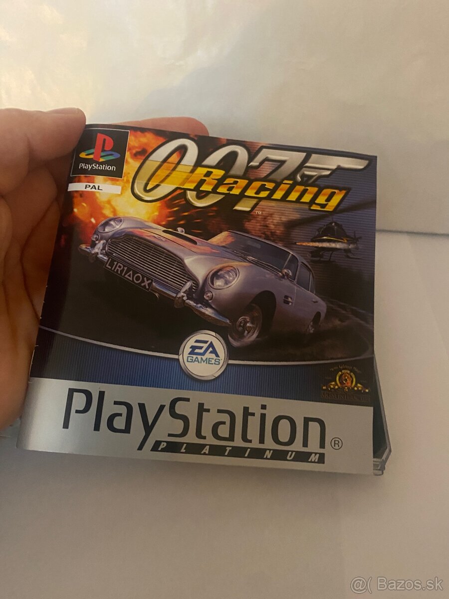 Playstation 1 007 Racing James Bond Platinum Ps1 Psx - 9