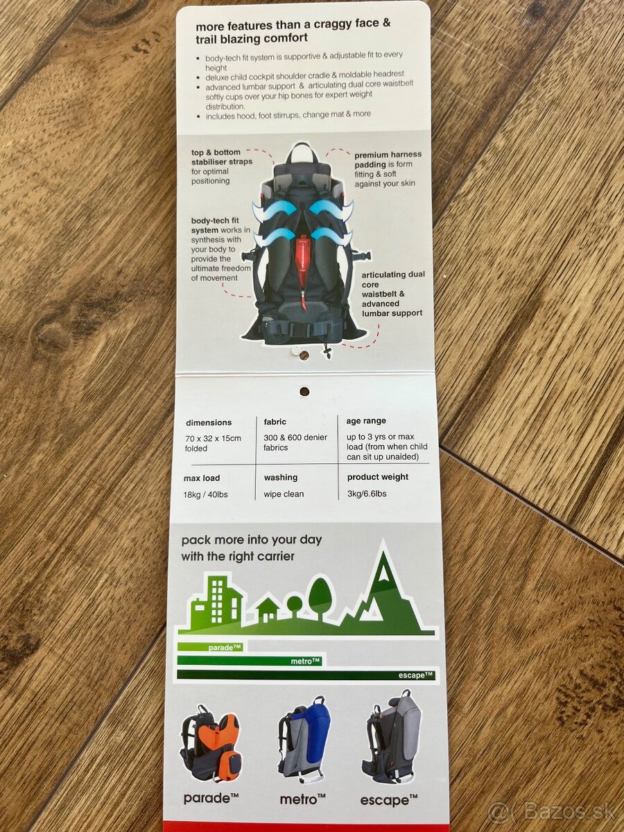 Detský nosič Phil&Teds - 9