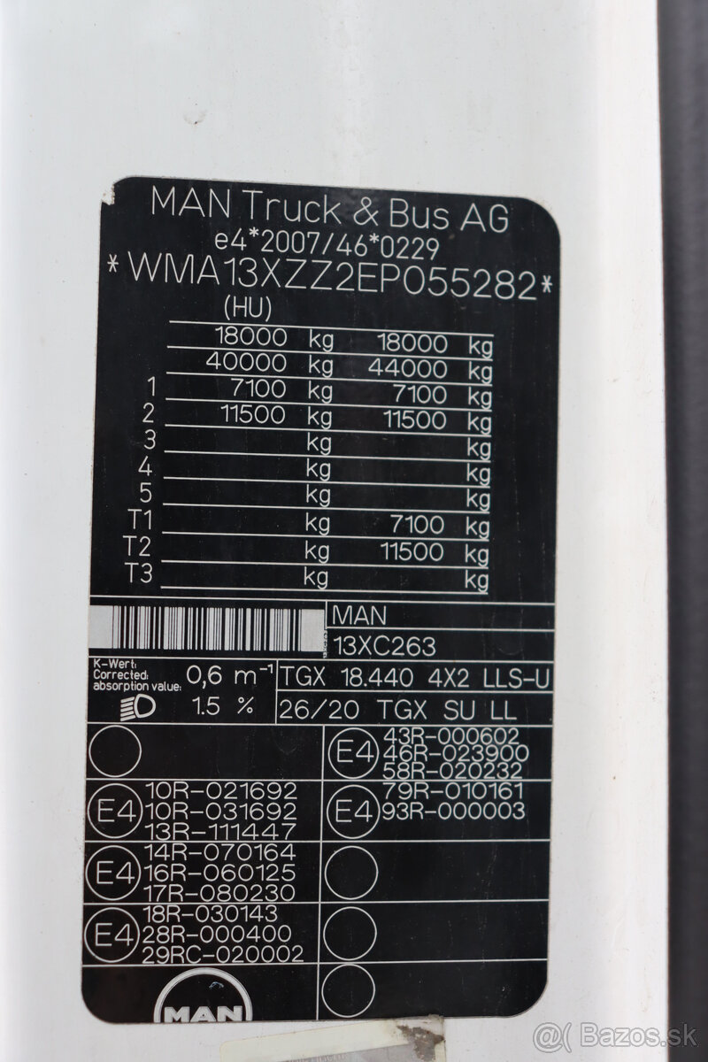 MAN TGX 18.440 MEGA,NEZAV.KLIMA,NOVY TACHO - 9