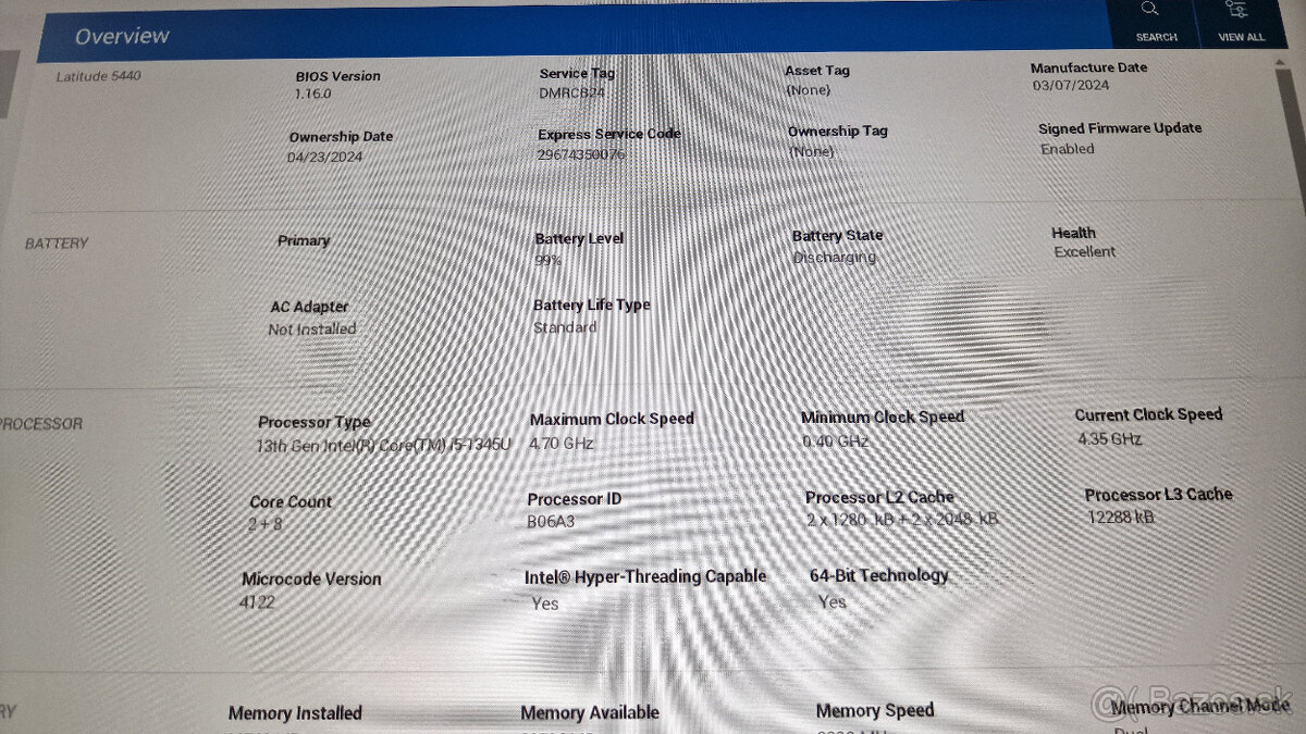 Dell Latitude 5440, 32GB RAM, 1000GB SSD, záruka do 2028 - 9