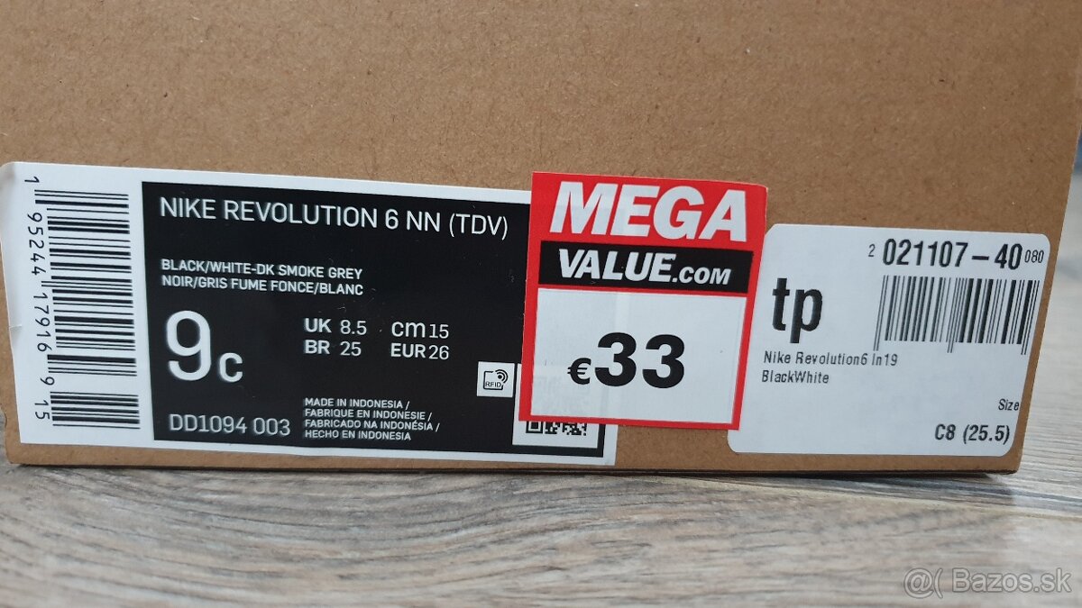 NIKE REVOLUTION detske botasky (16,5cm) - 9