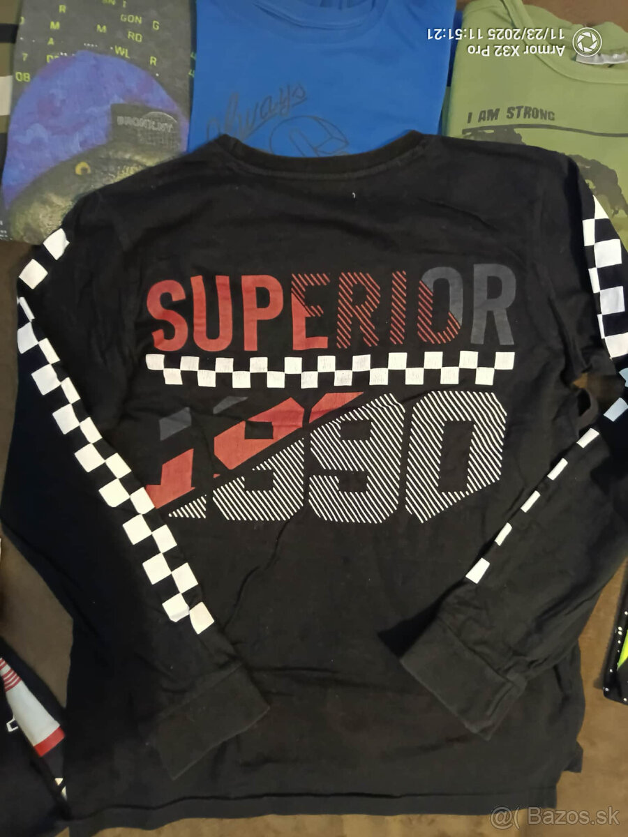 Tričká 15 ks -č. 146/152, 11-12 rokov - 9