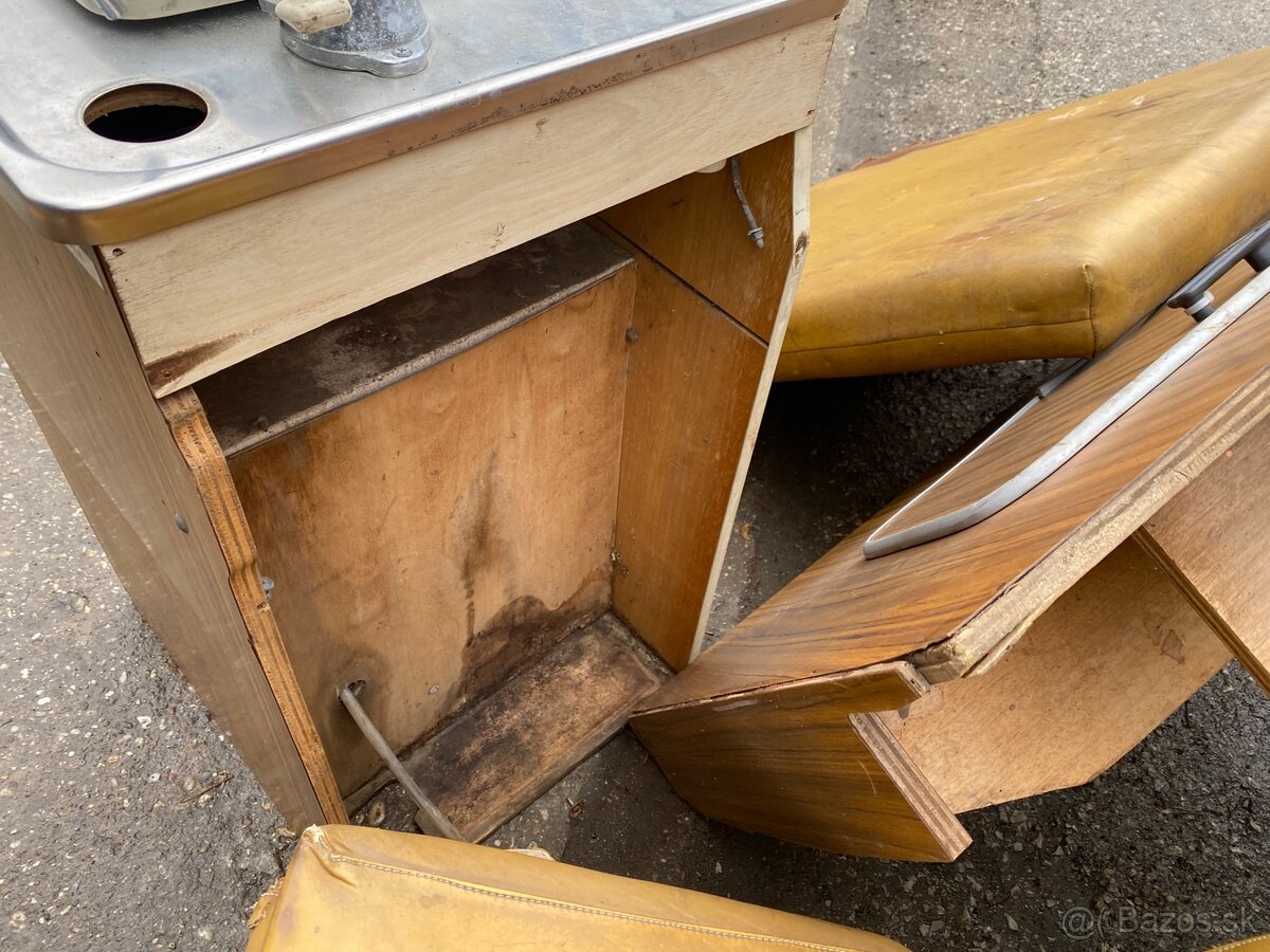 Volkswagen t2a originál westfalia interiér - 9