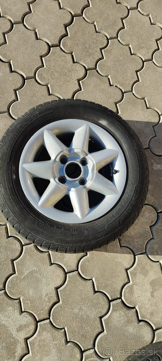 Predám hliníkové disky R13 4x100 Ronal - 9