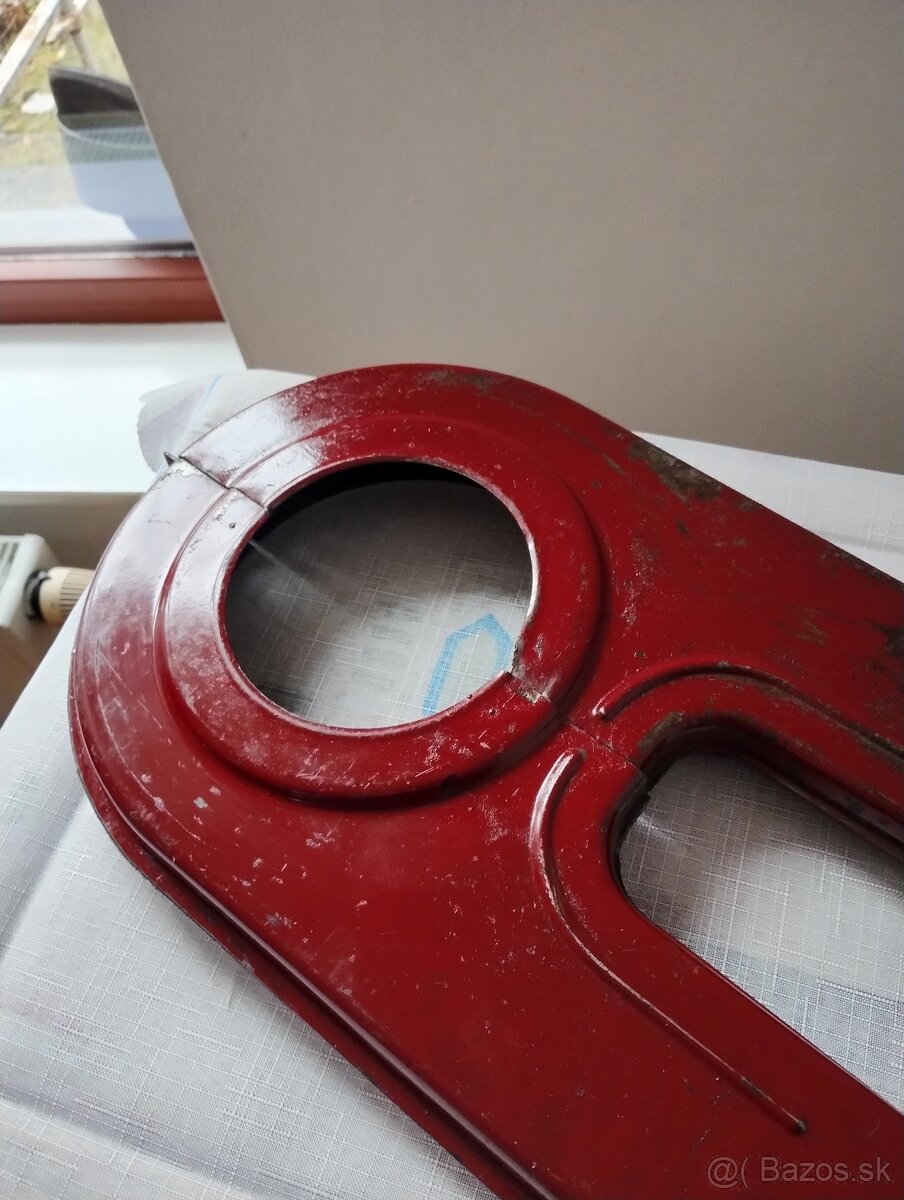 Prodám originální kryt řetězu jawa čz 125 175 původní barva - 9