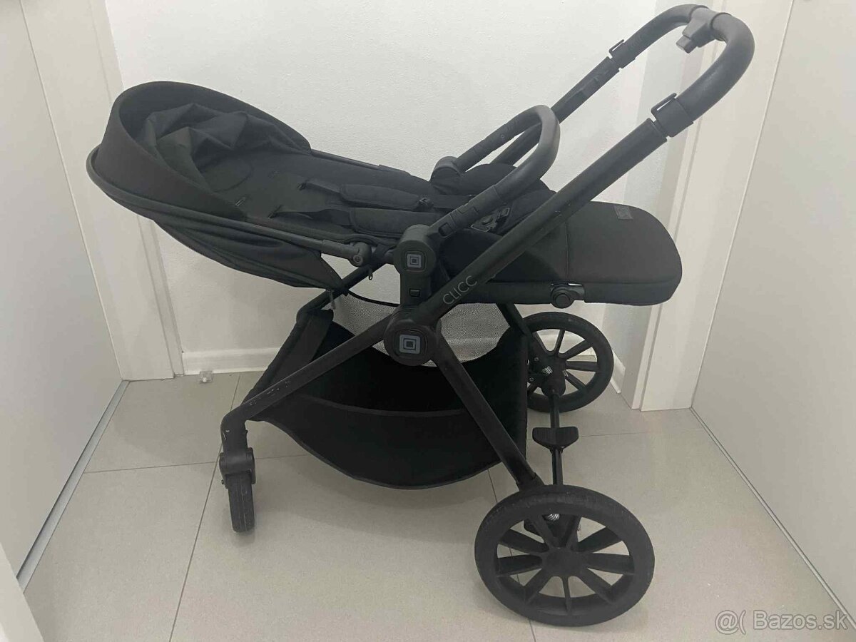 Moon Clicc 2023 s autosedačkou Avionaut cosmo Black- melange - 9