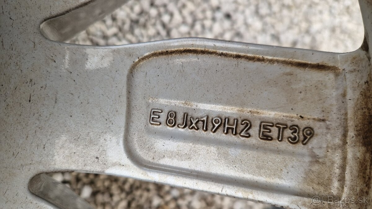 Audi hlíníkové disky + zimné pneumatiky Michelin Pilot Alpin - 9