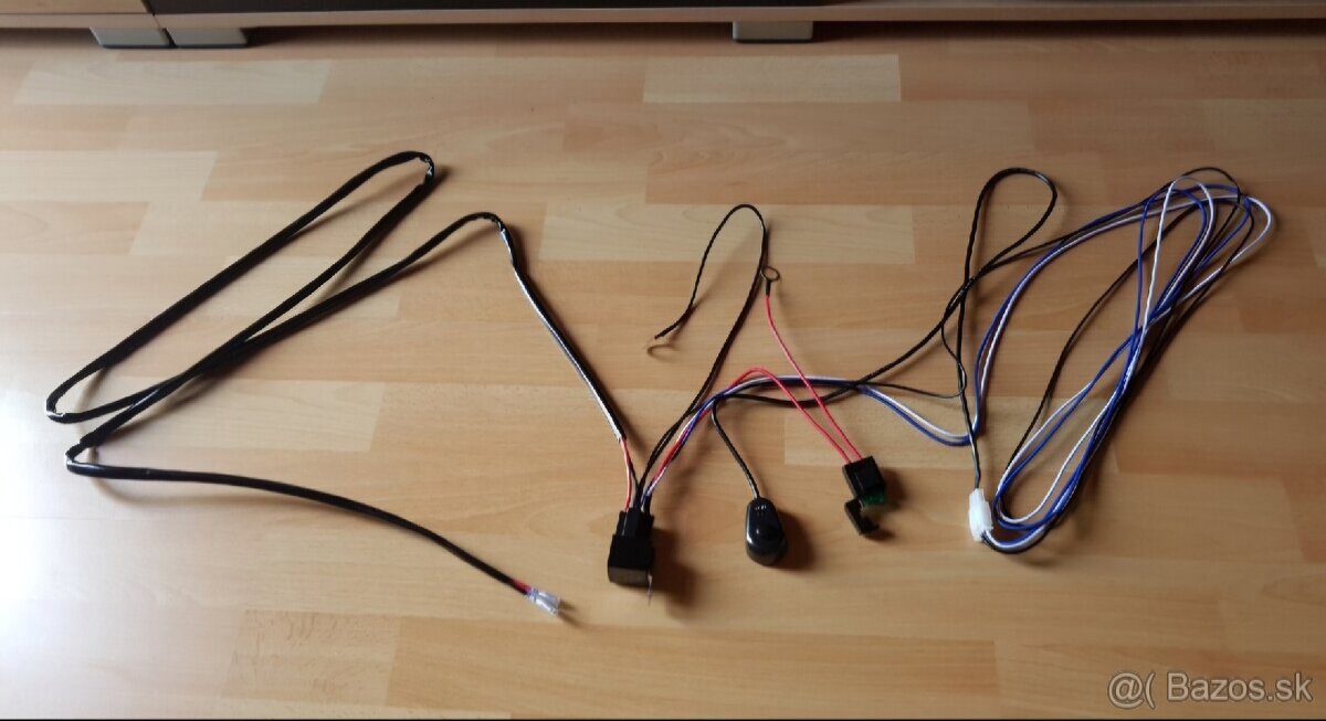 Kabeláž na led rampy - svetla
- 9