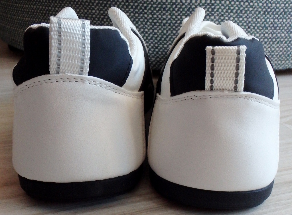 Bielo čierne botasky, v.40 - 9