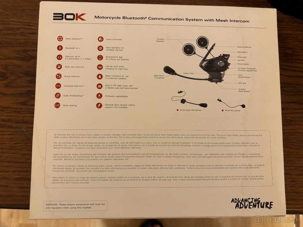 Prilba AGV K5S s intercomom senna 30k - 9