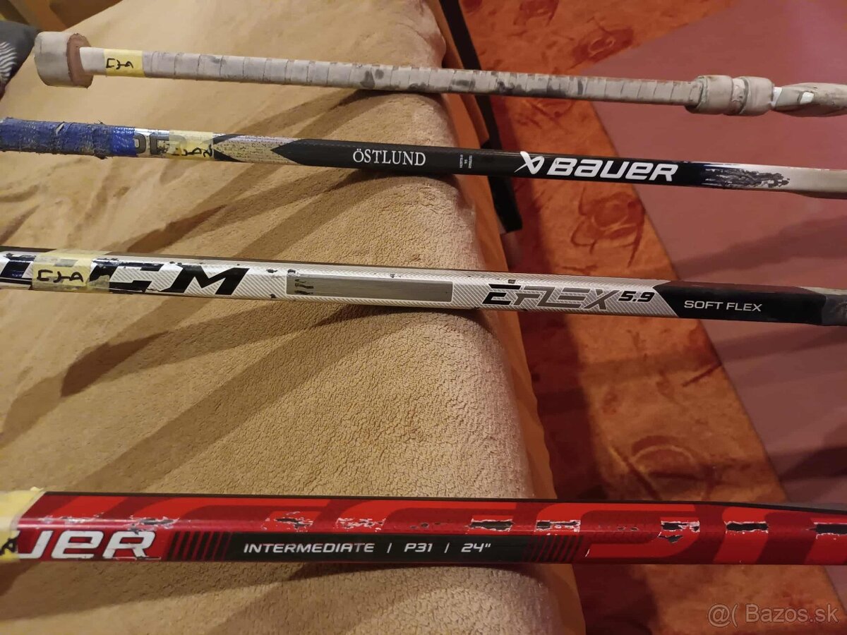 Dalšie brankárske hokejky - opravované, (vše kompozitky) - 9