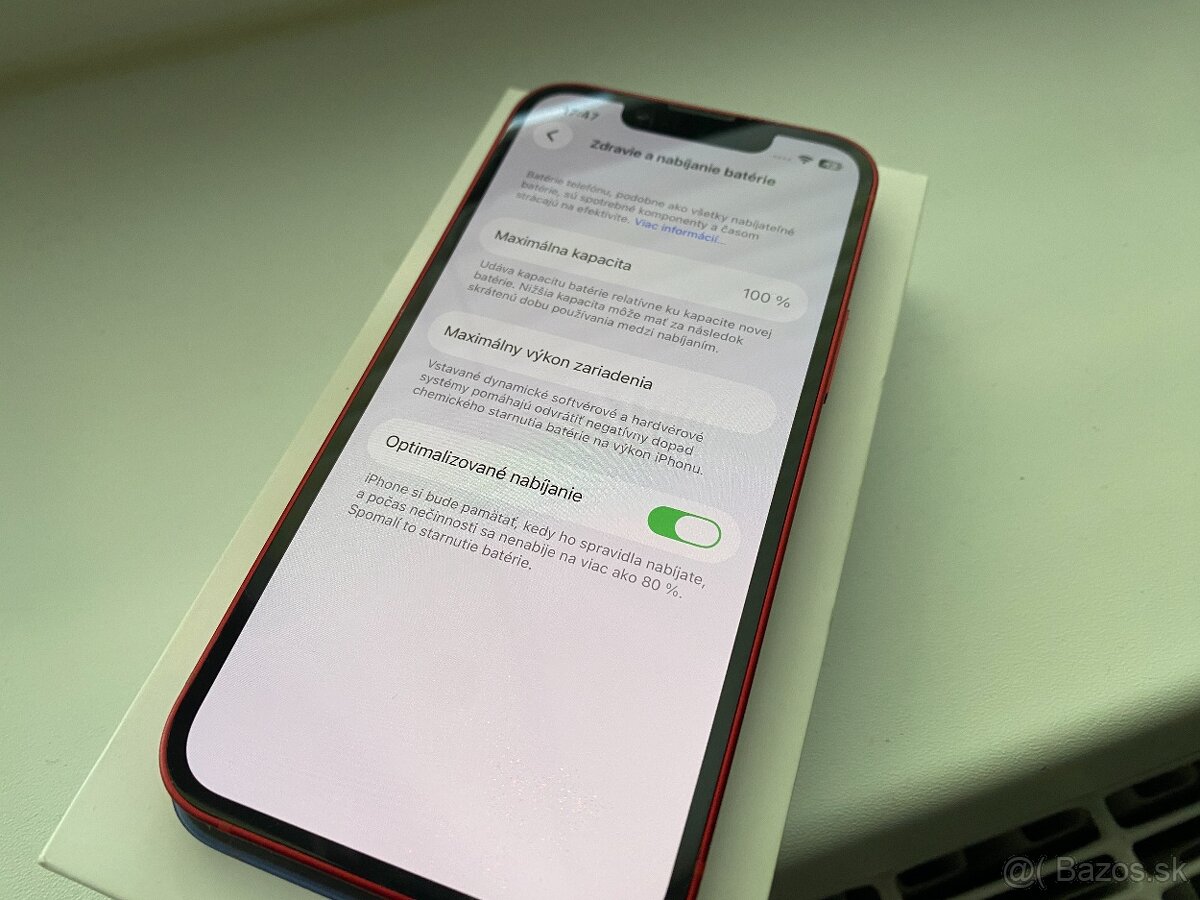 iPhone 13 Mini Red - Top Stav - 9