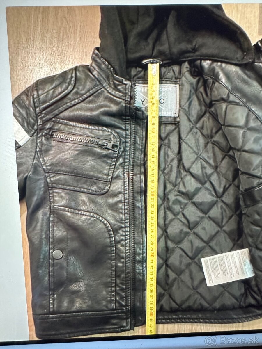 Bunda frajerská, motorkárska veľ.116 - 9