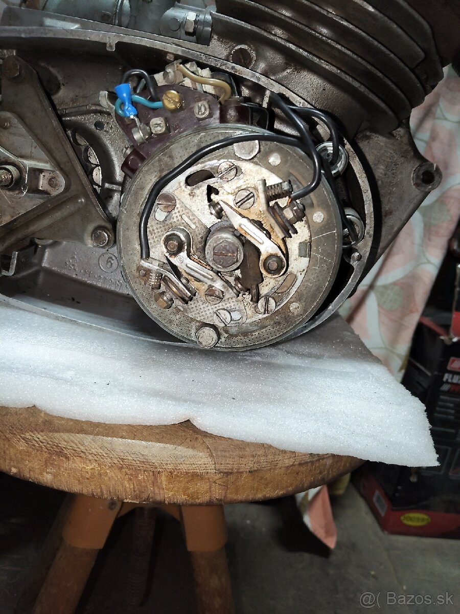 Jawa 350 typ 354 motor - 9