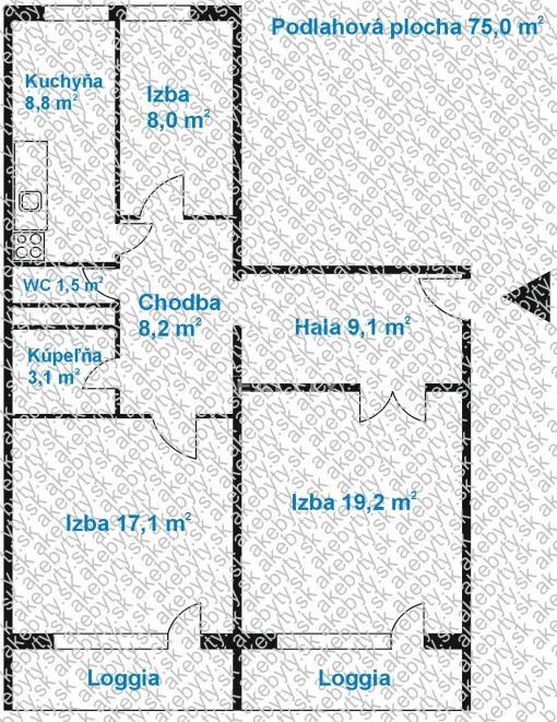 Predaj priestranného 3-izbového bytu v Bratislave... - 9