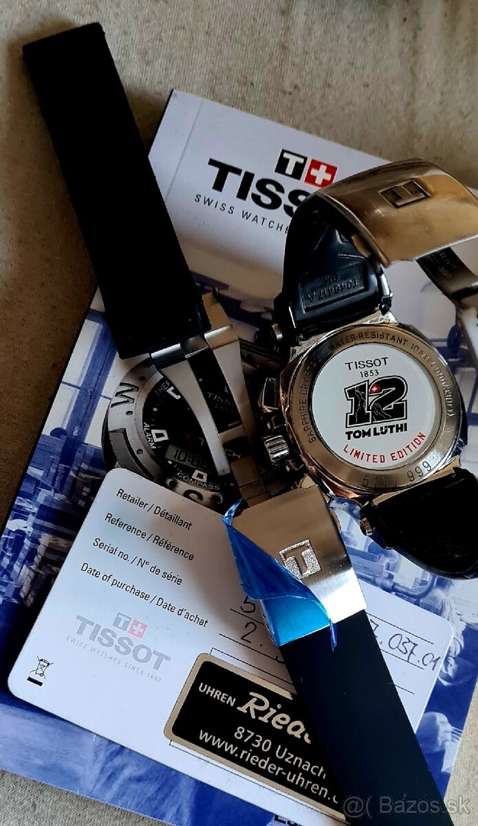 Tissot Tom Luthi 12 limited edition 511/999 - 9