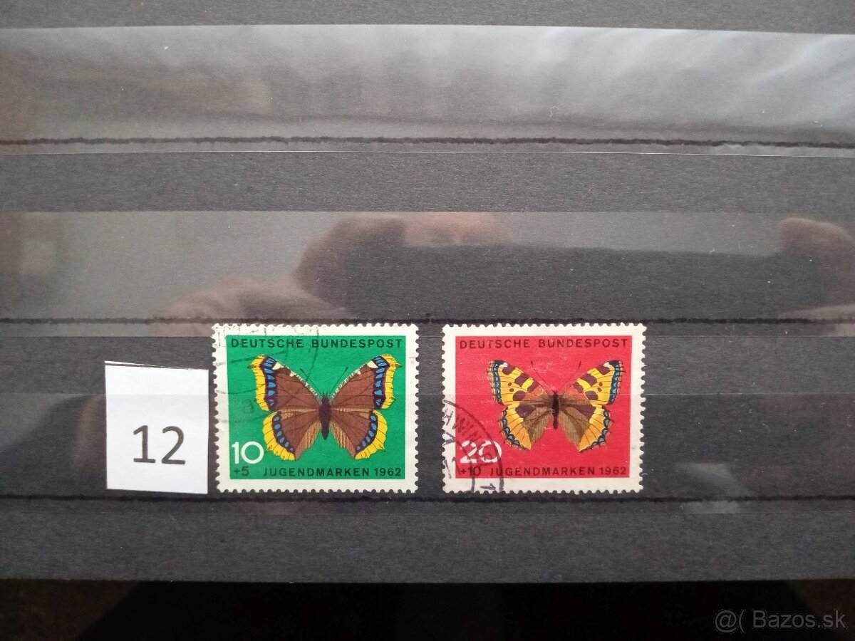 Poštové známky č.497 - FAUNA, flóra, rôzne - 20 sérií - 9