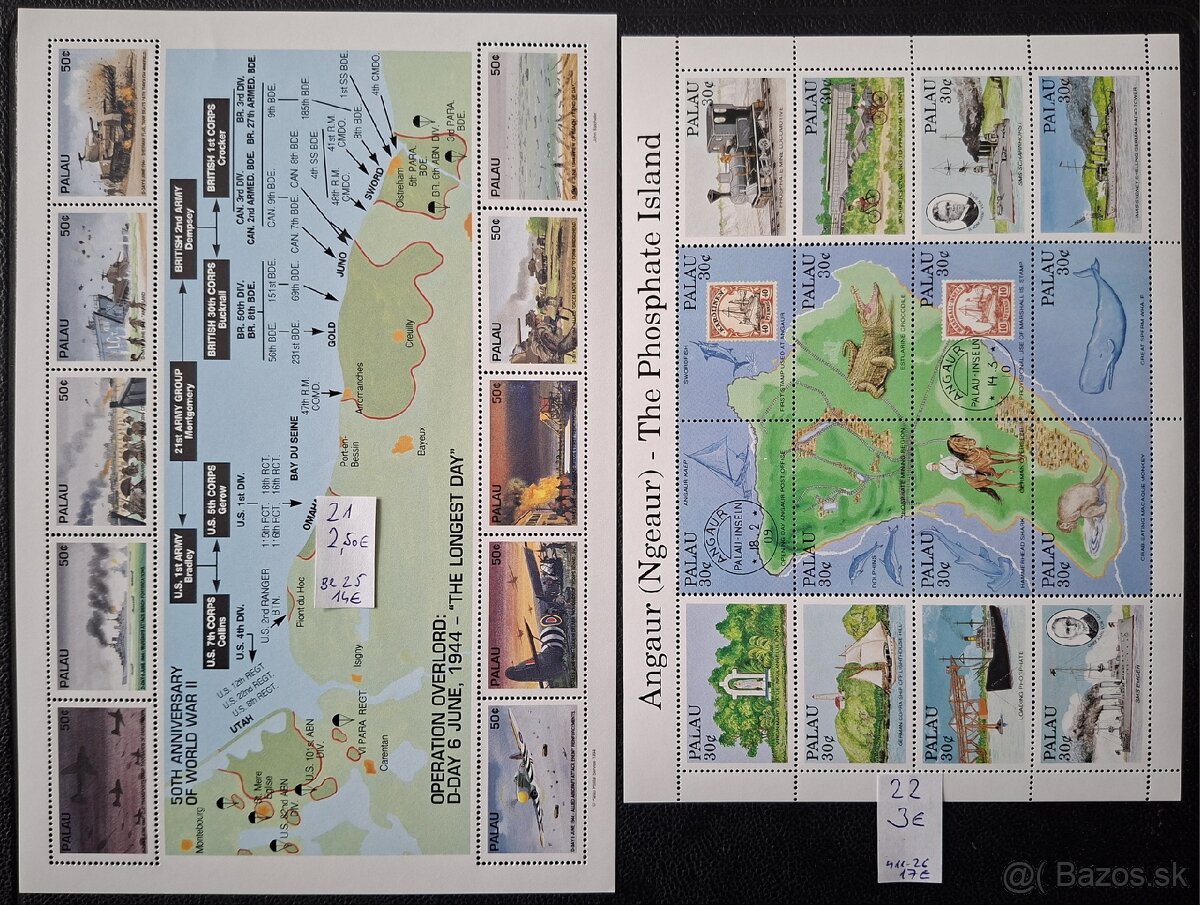 Postove znamky Mix 15 (57poloziek) - 9
