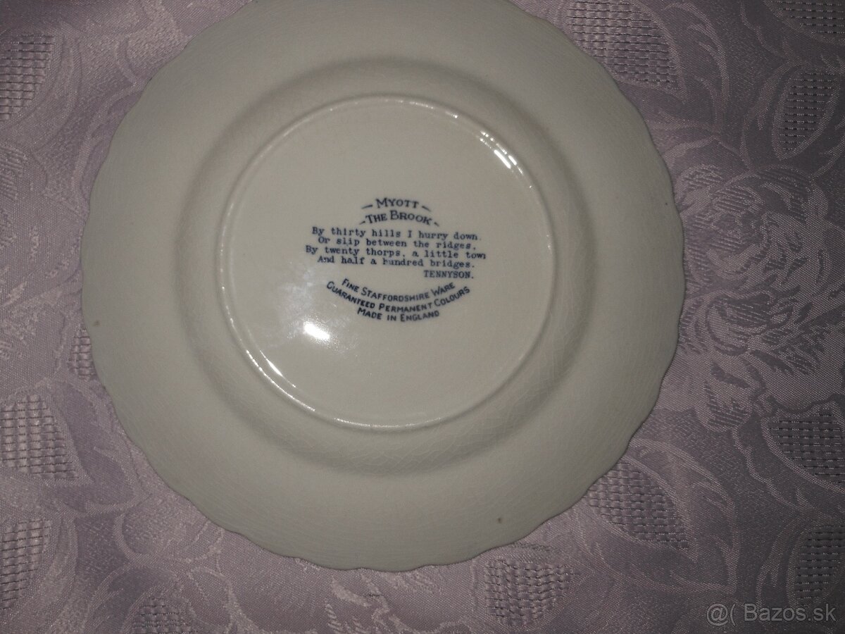 Anglicky porcelan -dezertne tanieriky - 9