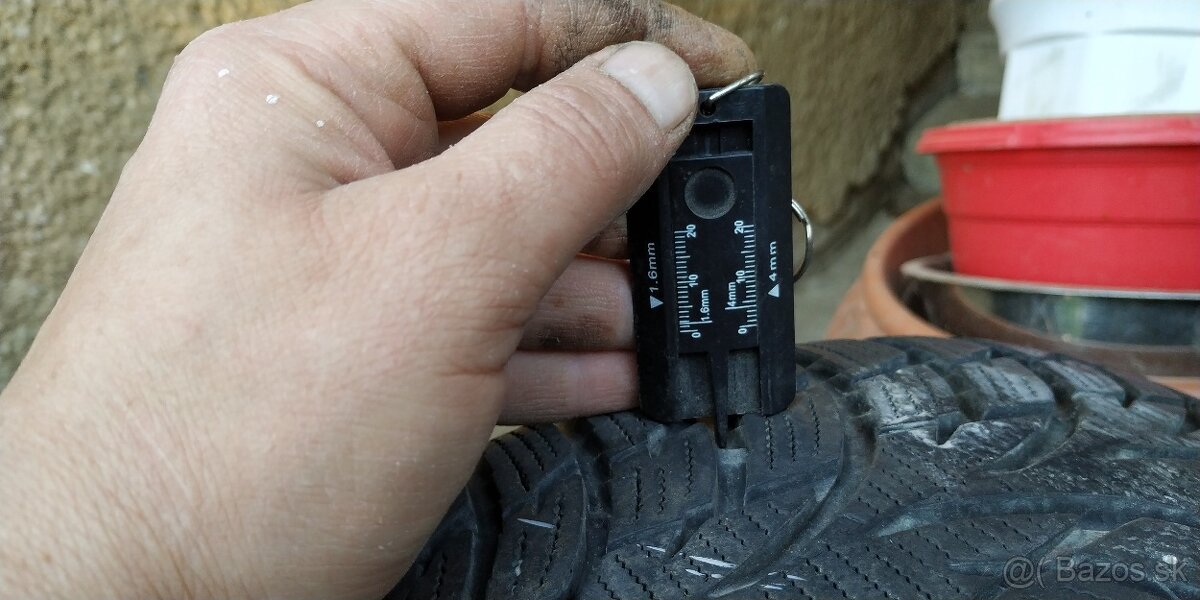 Zimná sada Nokian 195/65 R15 na diskoch VW 5x100 - 9