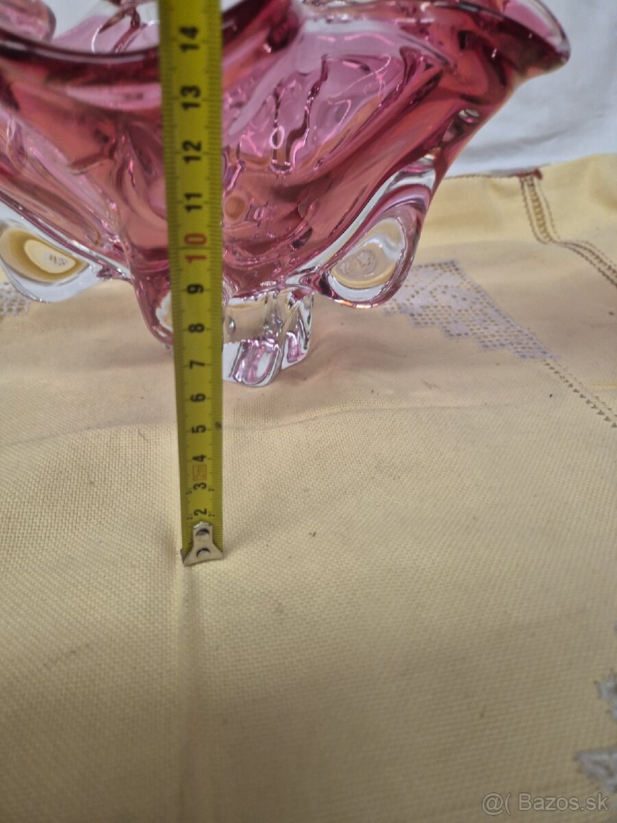 Predam ruzovu hutnu vazu a misu - 9