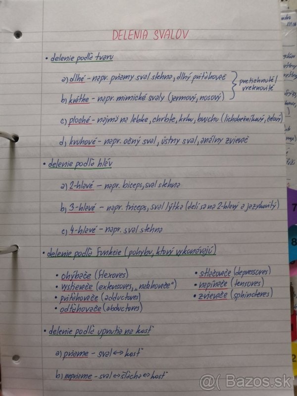 Biológia SŠ poznámky - 9