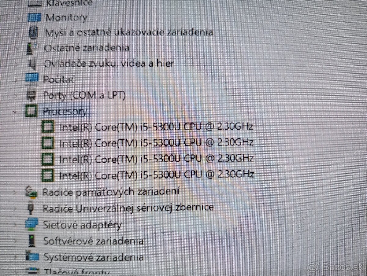 predám Dell latitude 5550 - Intel core i5 - 8gb ram - 9