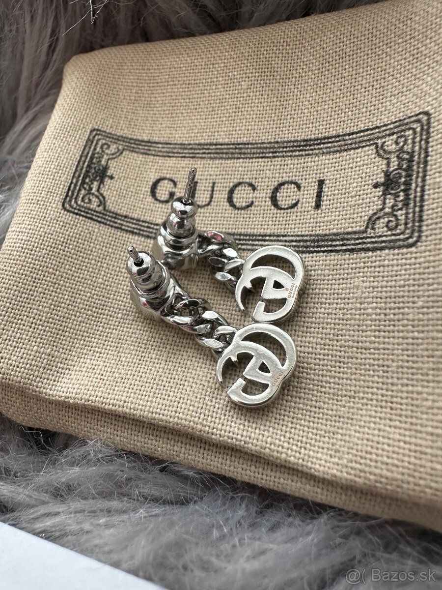 Krásne nausnicky nové Gucci - 9