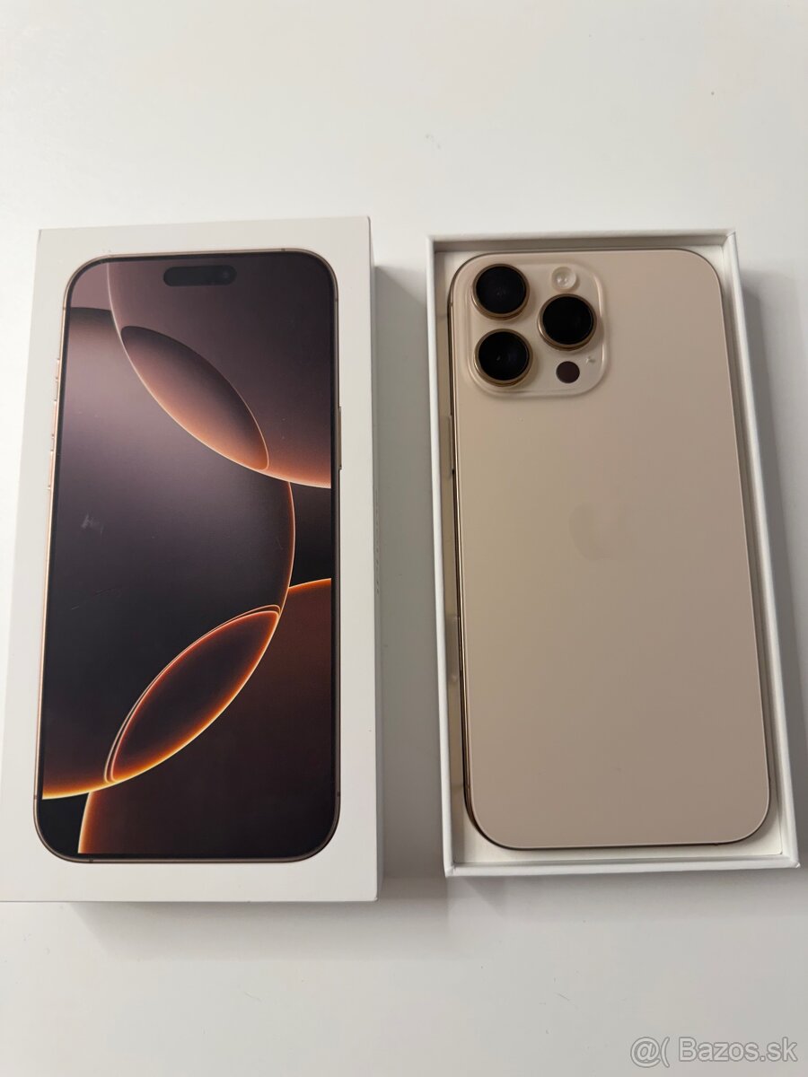 iPhone 16 Pro Max, Desert Titanium, 512GB - 9